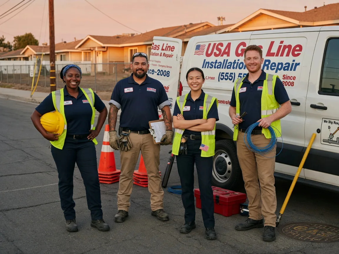 Gas Line Installation company in Burlington, TX